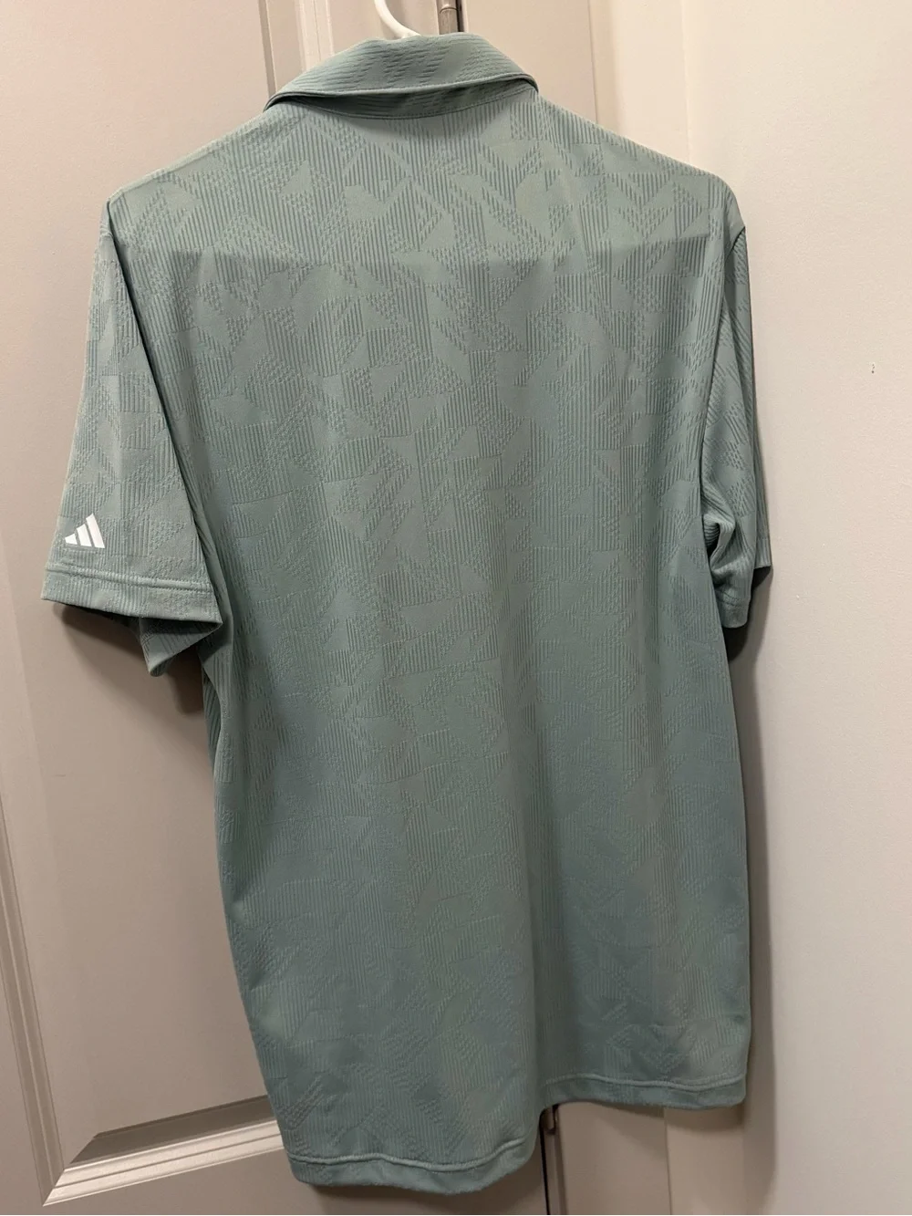 Green/Sage Micro‑Pattern Polo Golf PGA Championship Aronimink 2026 Small NWT